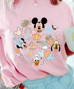 Comfort Colors® Vintage Disney Hello Spring Shirt