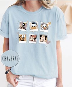 Comfort Colors® Retro Disney Characters Polaroid Shirt