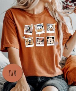 Comfort Colors® Retro Disney Characters Polaroid Shirt