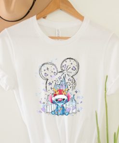 Stitch Christmas Shirt, Disney Castle Christmas Shirt