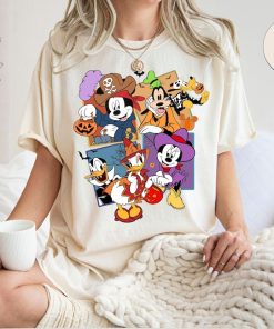 Comfort Colors® Vintage Mickey and Friends Halloween Shirt