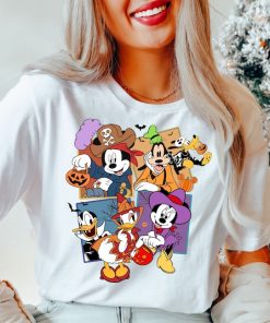 Comfort Colors® Vintage Mickey and Friends Halloween Shirt