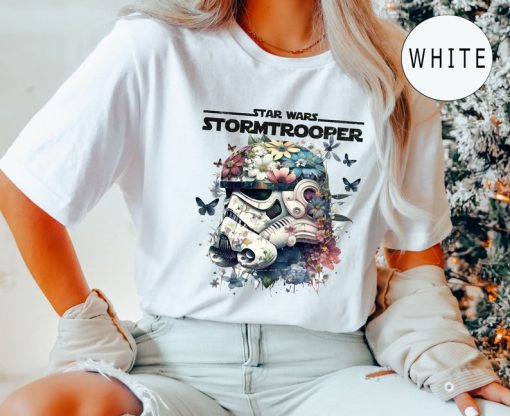 Comfort Colors® Star Wars Tropical Stormtrooper Floral Print T-Shirt