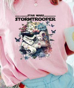 Comfort Colors® Star Wars Tropical Stormtrooper Floral Print T-Shirt