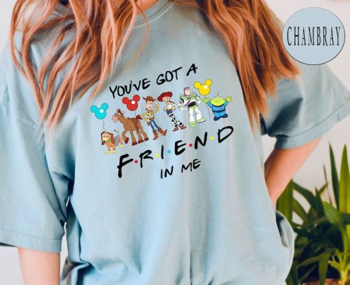 Comfort Colors® You've Got A Friend In Me Disney Cartoon Tee