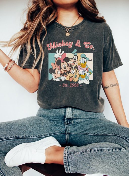 Vintage Mickey & Co 1928 Shirt, Retro Vintage Disney Shirt