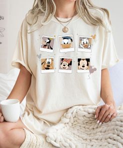 Comfort Colors® Retro Disney Characters Polaroid Shirt