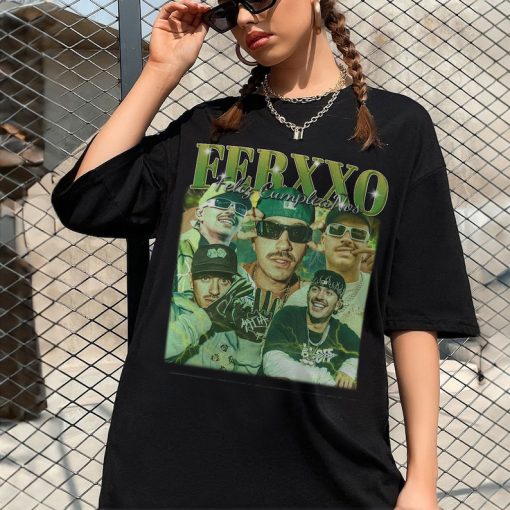 Feid Ferxxo Vintage Washed Shirt, Bootleg Retro 90's Fans Tee Gift