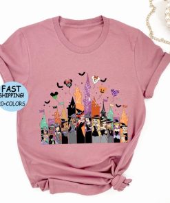 Disney Princess Halloween Castle Sweatshirt, Halloween Princess shirt