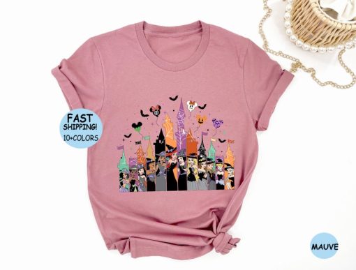 Disney Princess Halloween Castle Sweatshirt, Halloween Princess shirt