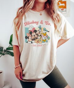 Vintage Mickey & Co 1928 Shirt, Retro Vintage Disney Shirt