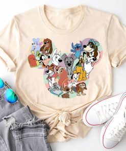 Disney Dogs Shirt, Disney Cats Shirt, Dog Lover Shirt