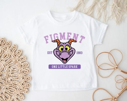 Disney Figment Shirt, Purple Dragon Shirt, Figment Est 1983 Shirt