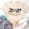 Mickey & Co 1928 Shirt, Retro Vintage Disney Shirt