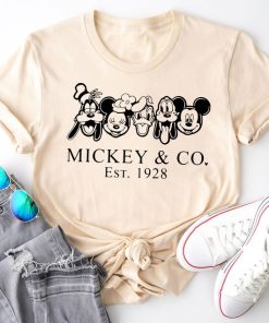 Mickey & Co 1928 Shirt, Retro Vintage Disney Shirt