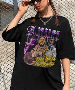 Anuel AA Vintage look Shirt, Retro Oversized Cute Fan Gift