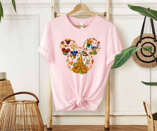 Disney Fall Castle Shirt, Disney Cute Shirt, Disney Pumpkin Shirt