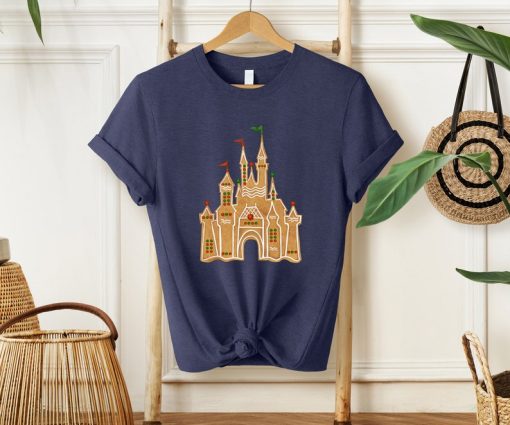 Disney Gingerbread Castle Shirt, Christmas Castle Shirt