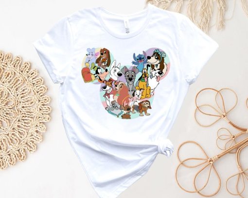 Disney Dogs Shirt, Disney Cats Shirt, Dog Lover Shirt