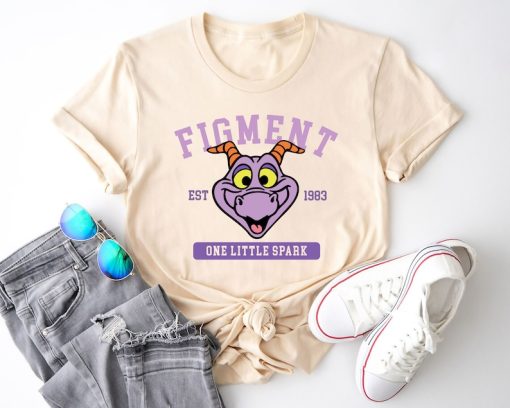 Disney Figment Shirt, Purple Dragon Shirt, Figment Est 1983 Shirt