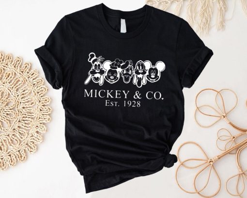 Mickey & Co 1928 Shirt, Retro Vintage Disney Shirt