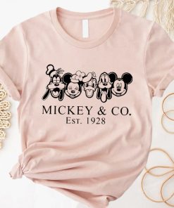 Mickey & Co 1928 Shirt, Retro Vintage Disney Shirt