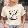 Disney Stitch Sketch Portrait Shirt, Cute Lilo and Stitch Shirt