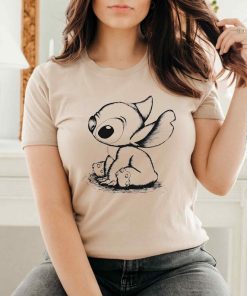 Disney Stitch Sketch Portrait Shirt, Cute Lilo and Stitch Shirt