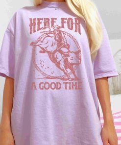 Comfort Colors® Western Shirt, Here For A Good Time, Rodeo Shirt