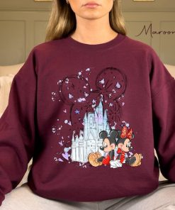 Mickey & Minnie Castle Hoodie Shirt, Disney Sweatshirt