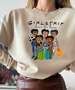 Black Girls Trip Betty Boop Sweatshirt