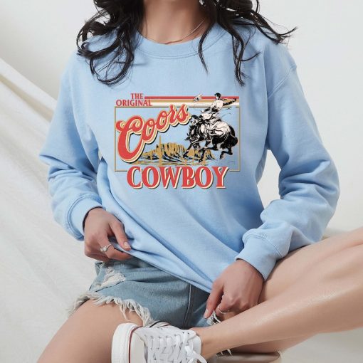 Coors Original Cowboy Heather Colors Sweatshirt