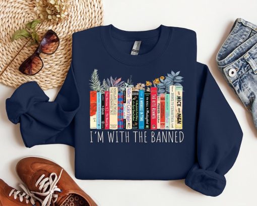 New Banned Shirt, Banned Books Shirt, Banned Books Sweatshirt