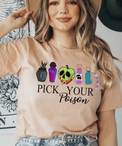 Pick Your Poison Shirt, Disney Villain Shirt, Disney Halloween Shirt