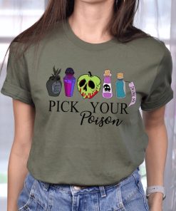 Pick Your Poison Shirt, Disney Villain Shirt, Disney Halloween Shirt