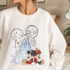 Mickey & Minnie Castle Hoodie Shirt, Disney Sweatshirt