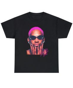 DENNIS RODMAN T-SHIRT, Rare Homage Vintage Rap Tee Hip Hop Style