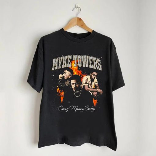 Myke Towers T-shirt, Vintage Myke Towers 90s Shirt