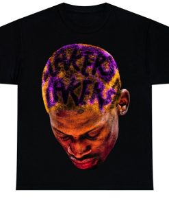 DENNIS RODMAN T-SHIRT, Rare Homage Vintage Style Graphic Print