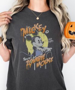 Mickey In Tales Of Zombie Mouse Shirt