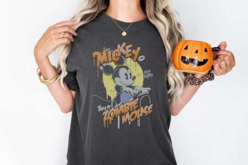 Mickey In Tales Of Zombie Mouse Shirt