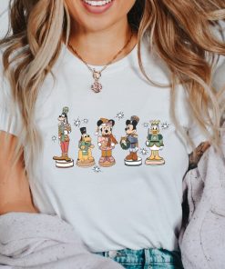 Cute Mickey And Friends Nutcrackers Christmas T-Shirt