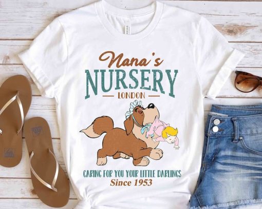 Disney Peter Pan Nana's Nursery Caring For Your Little Darlings Retro