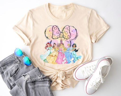 Disney Princess Shirt, Disney Watercolor Castle Tee, Disney Vacation