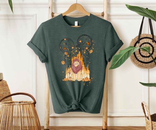 Lion King Castle Disney T-Shirt, Disney Simba Shirt