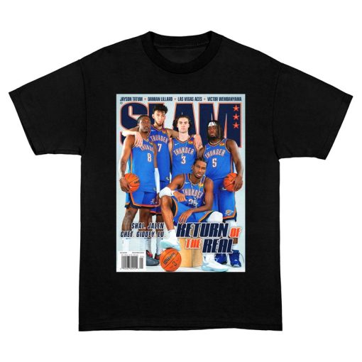 Vintage Style OKC Basketball T-Shirt, Thunder Graphic Tee