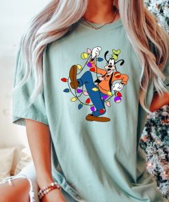 Comfort Colors® Goofy Christmas Shirt, Disneyland Christmas Shirt