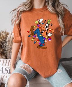 Comfort Colors® Goofy Christmas Shirt, Disneyland Christmas Shirt