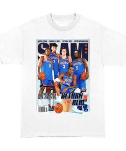 Vintage Style OKC Basketball T-Shirt, Thunder Graphic Tee