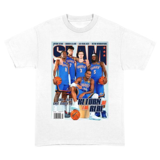 Vintage Style OKC Basketball T-Shirt, Thunder Graphic Tee